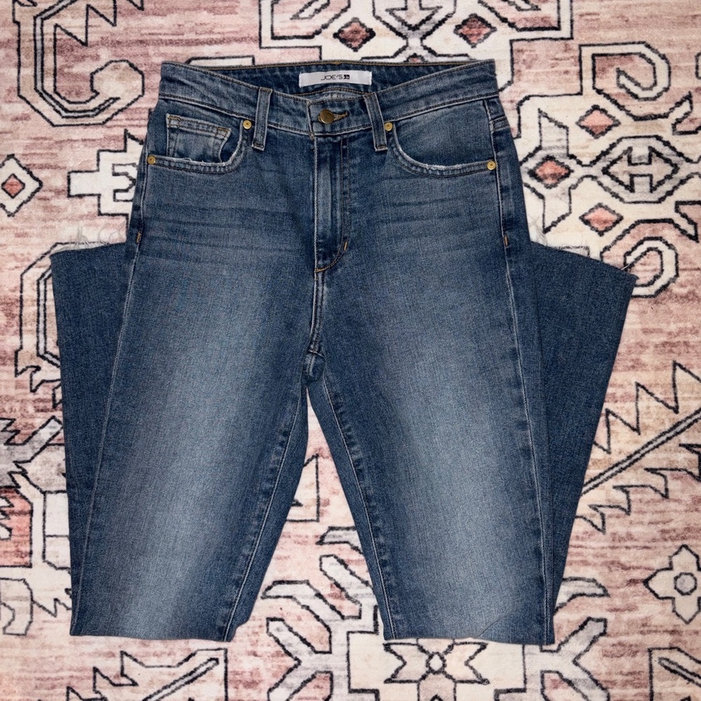 Joes Jeans high rise skinny jeans